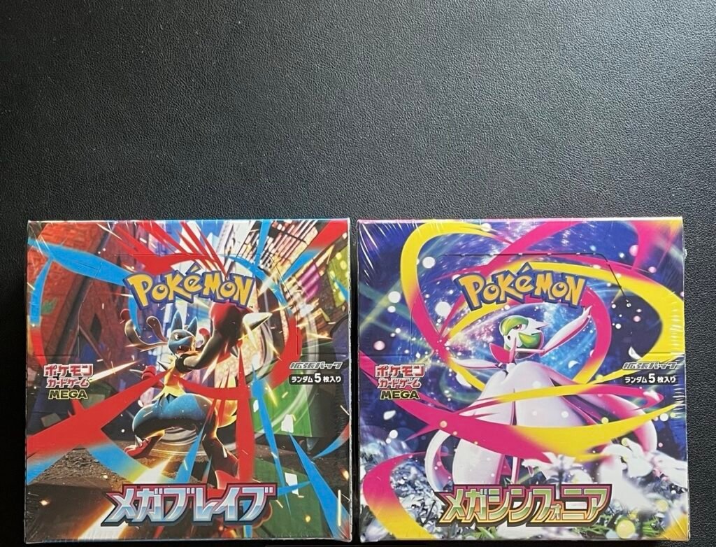 Pokemon Card Mega Brave & Symphonia Booster Box set M1L M1S Japanese
