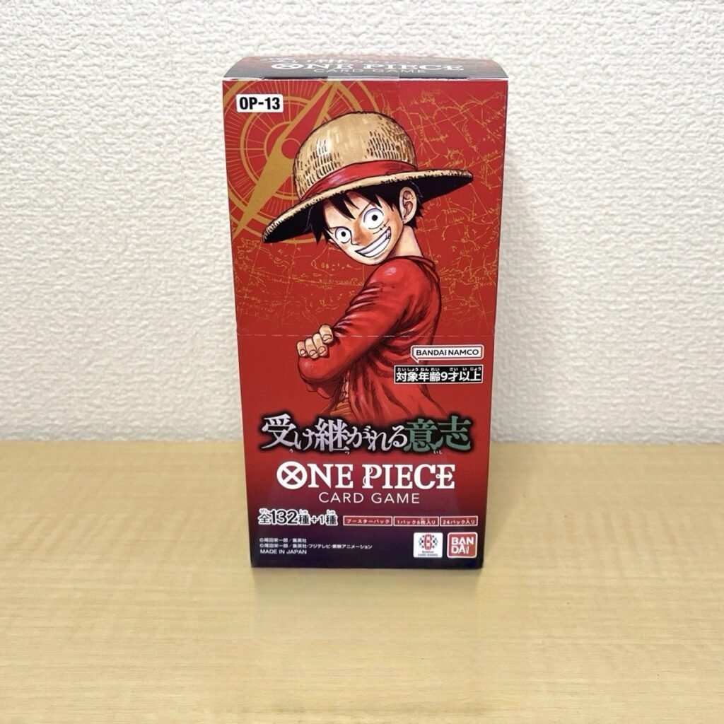 One Piece Booster Box OP-13 Carrying On His Will Factory Sealed Japanese
