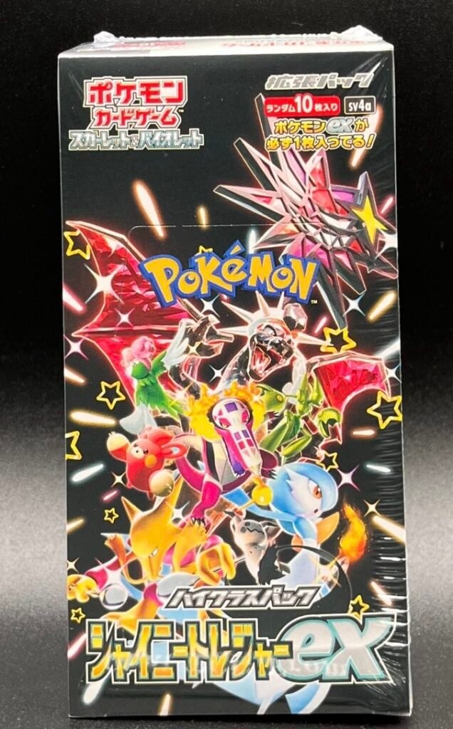 Pokémon Shiny Treasure Ex Booster Box Sv4A - Japanese Pokemon TCG