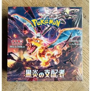 Japanese Pokemon: Ruler of the Black Flame - Booster Box