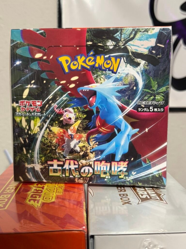 Pokemon Ancient Roar SV4K Booster Box Sealed Japanese
