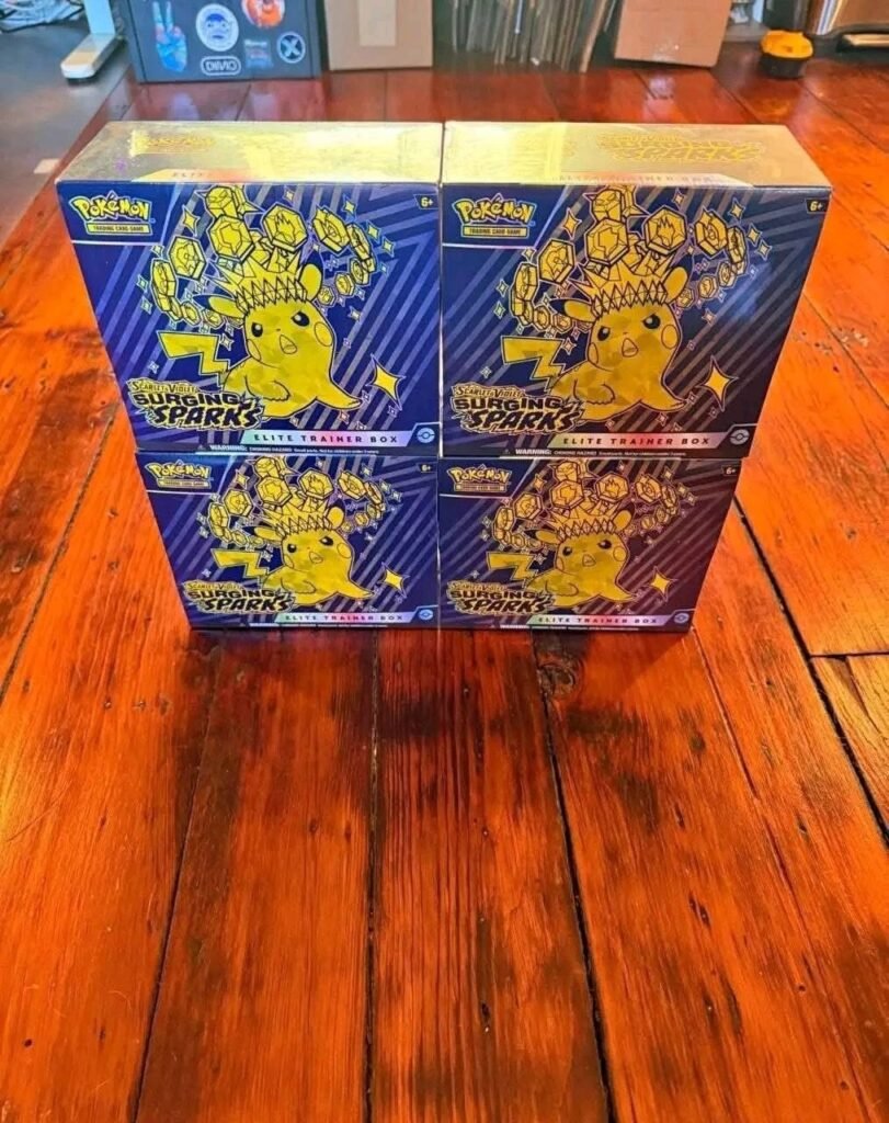 Surging Sparks (SV08) Elite Trainer Box - Pokémon cards
