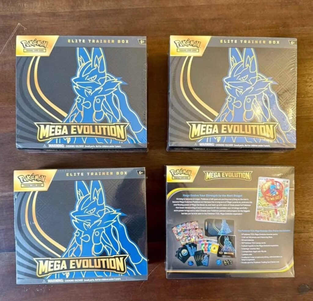Pokémon TCG: Mega Evolution Elite Trainer Box (Mega Lucario)