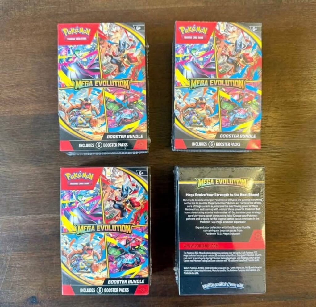 Pokémon TCG: Mega Evolution Booster Bundle