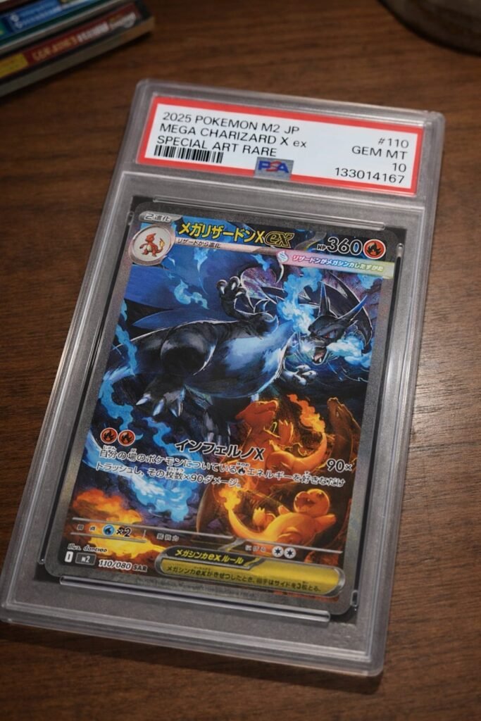 PSA 10 Mega Charizard X ex SAR – Graded Pokémon Card
