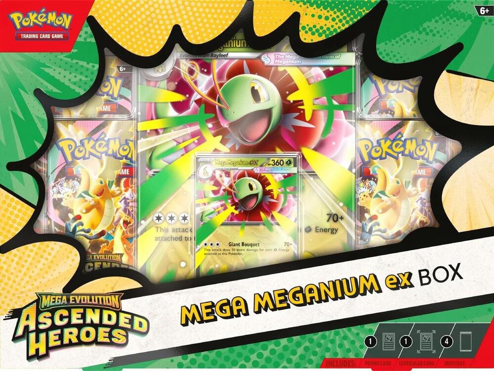 Ascended Heroes Mega Meganium ex Box - ME: Ascended Heroes (ASC) - Image 4