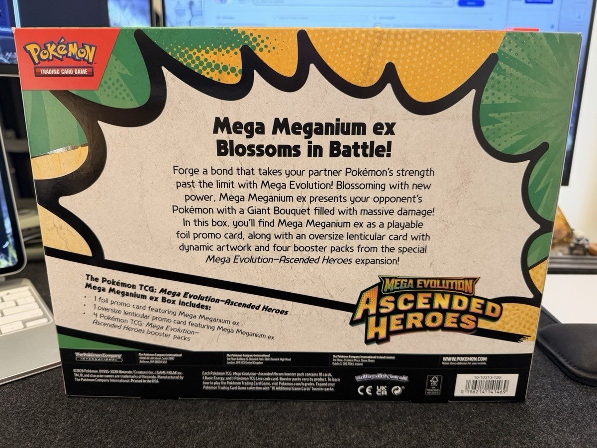 Ascended Heroes Mega Meganium ex Box - ME: Ascended Heroes (ASC) - Image 2